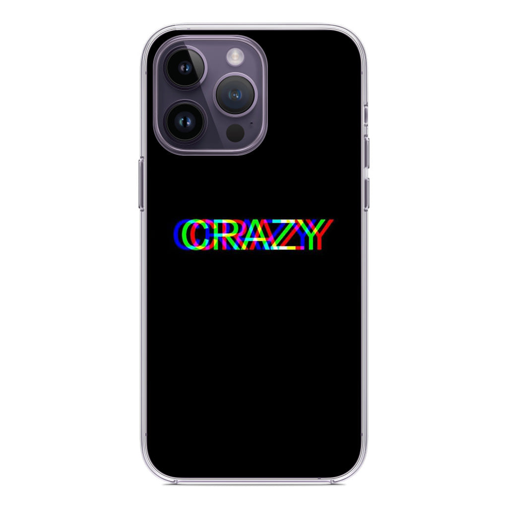 Glitch Crazy iPhone 14 Pro / 14 Pro Max Case