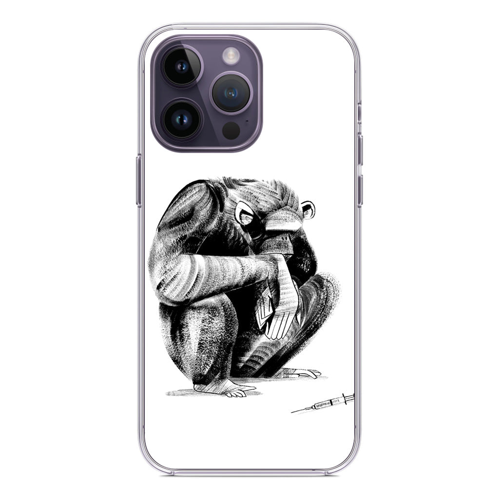 Guinea Chimp iPhone 14 Pro / 14 Pro Max Case