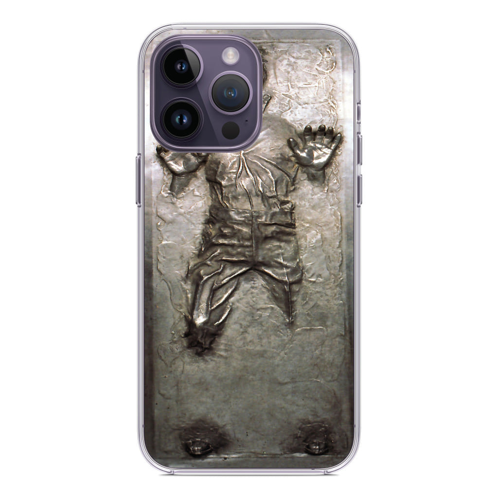 Han Solo in Carbonite iPhone 14 Pro / 14 Pro Max Case