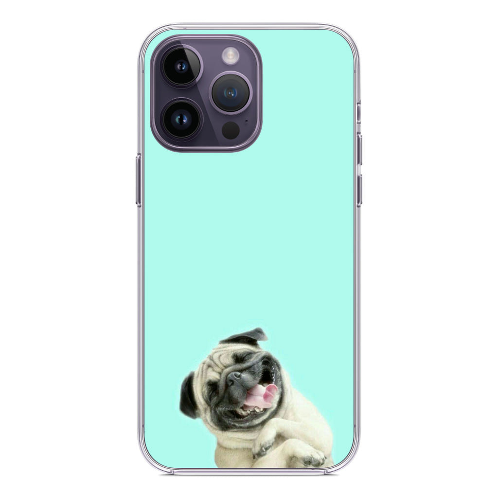 Laughing Pug iPhone 14 Pro / 14 Pro Max Case