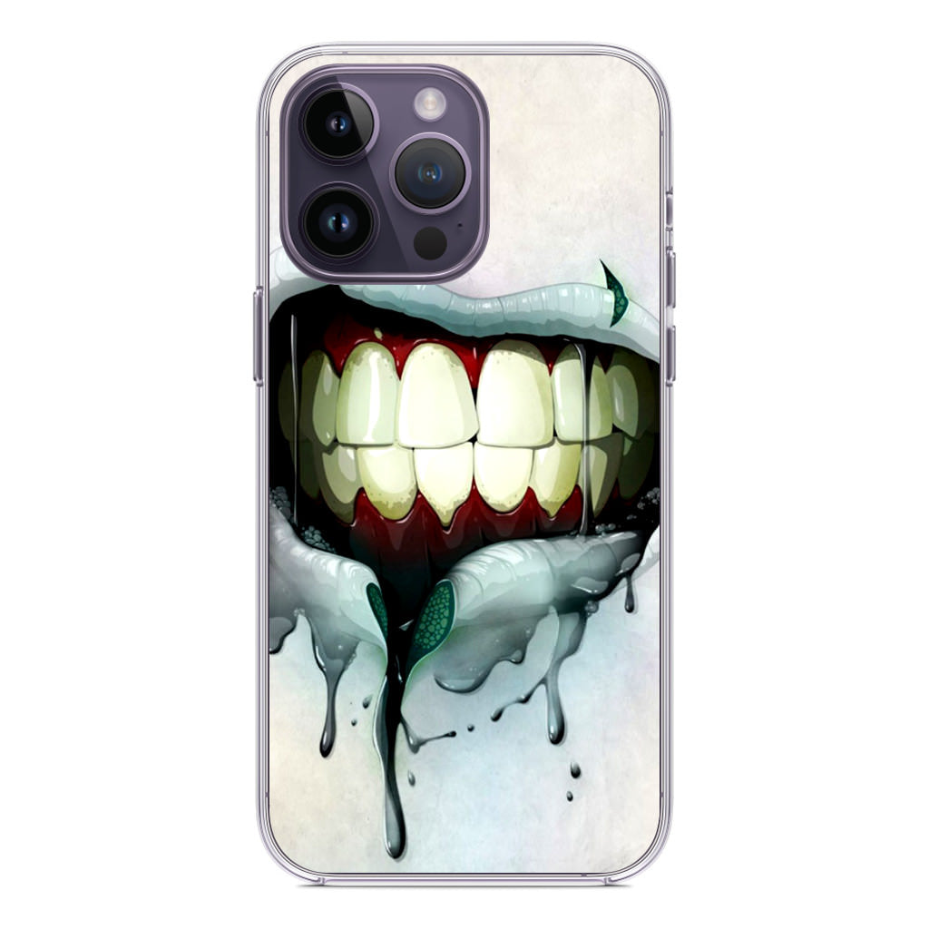 Lips Mouth Teeth iPhone 14 Pro / 14 Pro Max Case