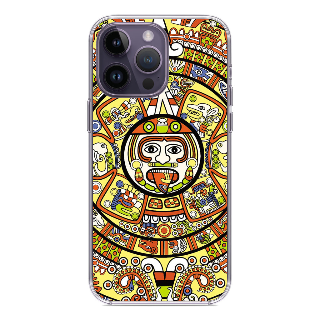 Mayan Calendar iPhone 14 Pro / 14 Pro Max Case