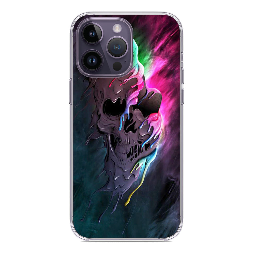 Melted Skull iPhone 14 Pro / 14 Pro Max Case