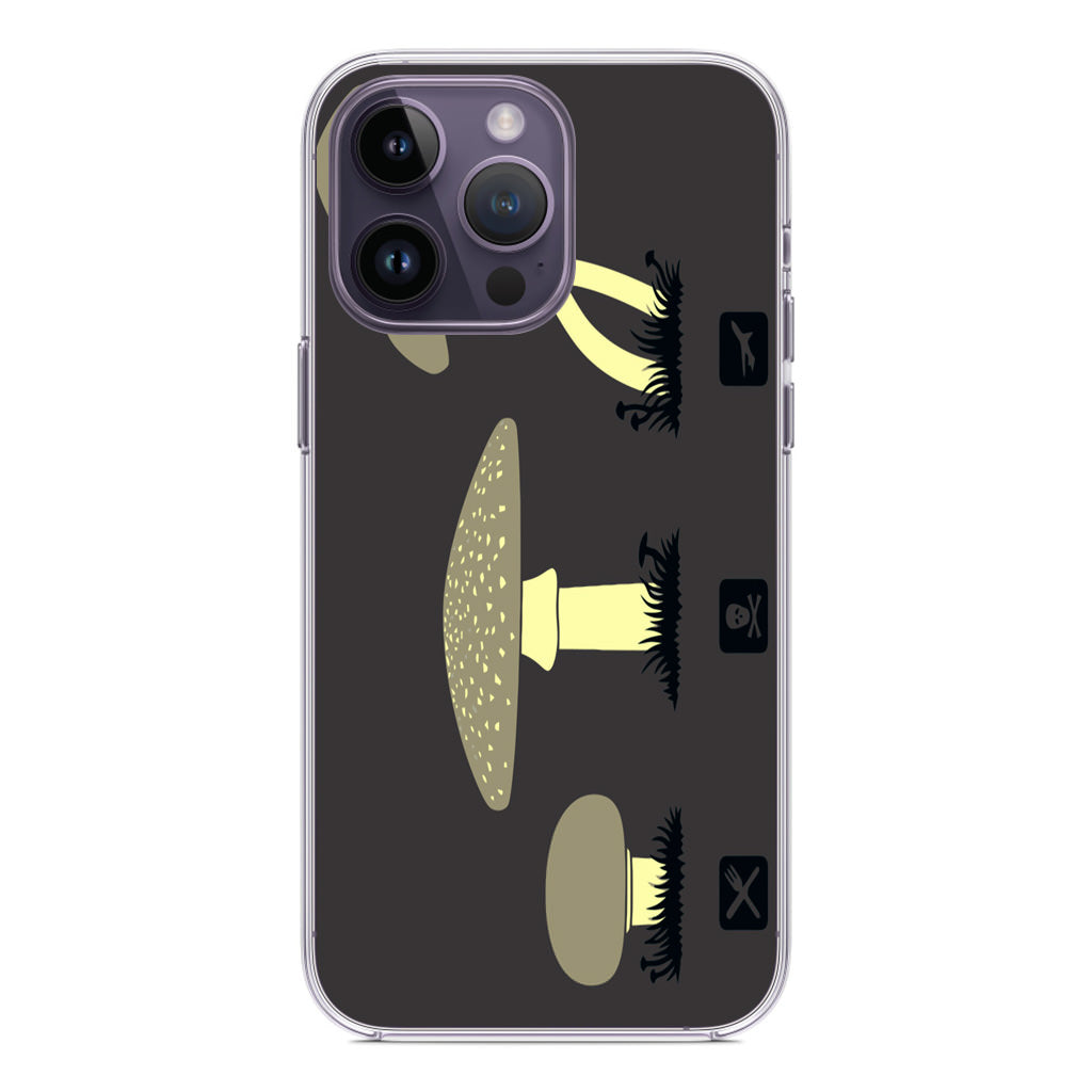 Mushroom Minimalism iPhone 14 Pro / 14 Pro Max Case