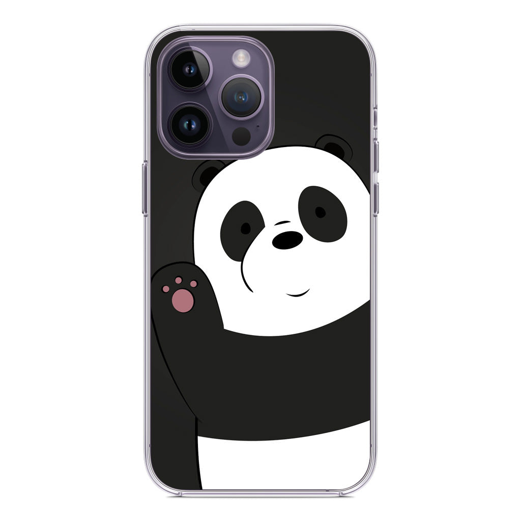 Pan Pan We Bare Bears iPhone 14 Pro / 14 Pro Max Case