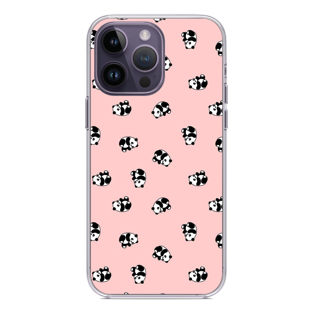 Pandas Pattern iPhone 14 Pro / 14 Pro Max Case