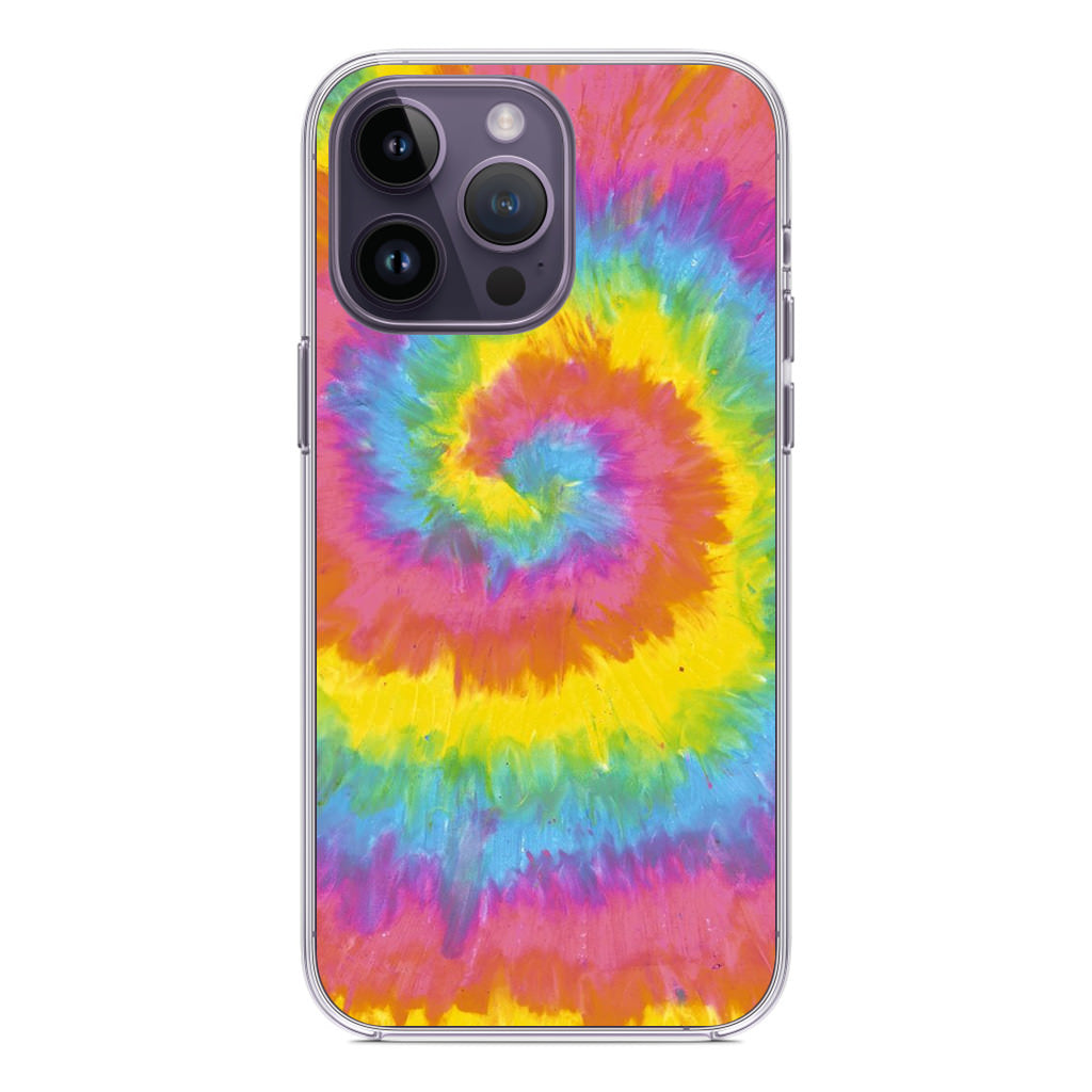 Pastel Rainbow Tie Dye iPhone 14 Pro / 14 Pro Max Case