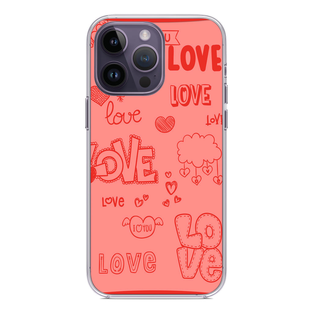 Pink Lover iPhone 14 Pro / 14 Pro Max Case