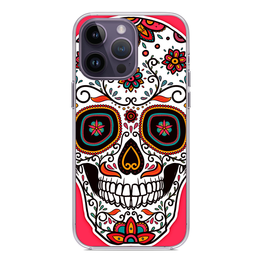 Pink Sugar Skull iPhone 14 Pro / 14 Pro Max Case