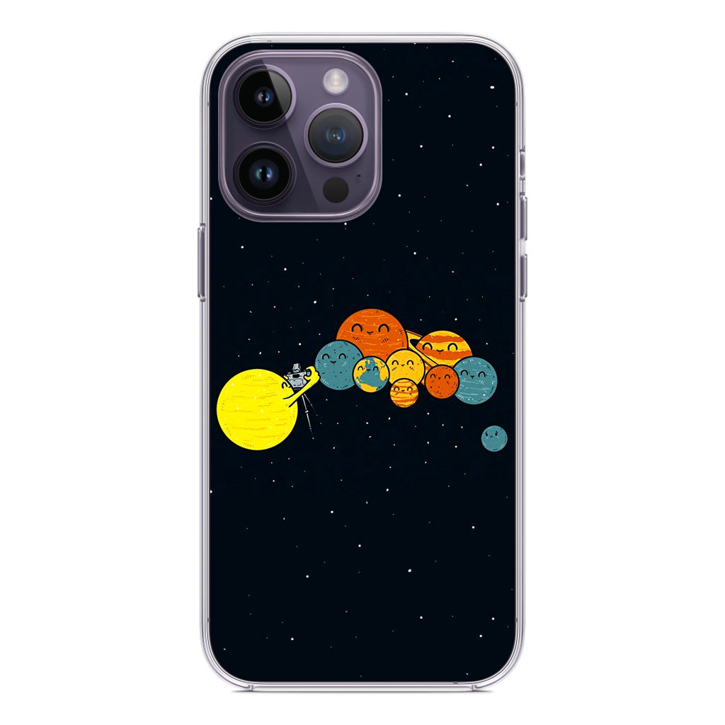 Planet Cute Illustration iPhone 14 Pro / 14 Pro Max Case