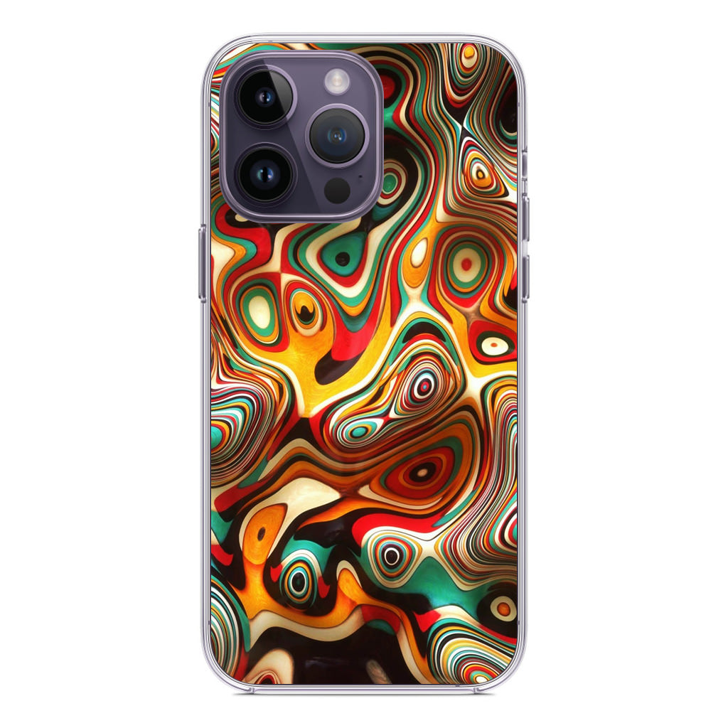 Plywood Art iPhone 14 Pro / 14 Pro Max Case