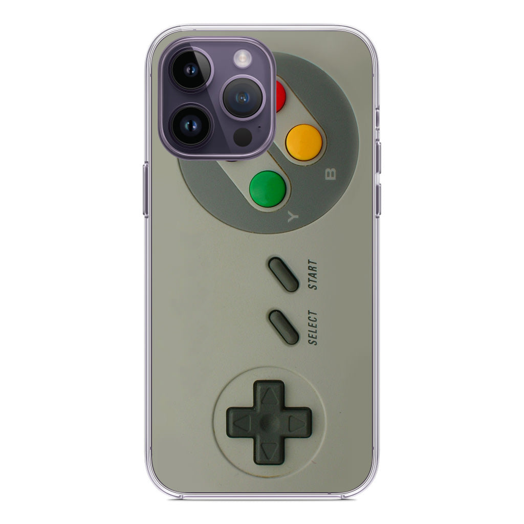 Silver Console Controller iPhone 14 Pro / 14 Pro Max Case