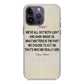 Sirius Black Quote iPhone 14 Pro / 14 Pro Max Case