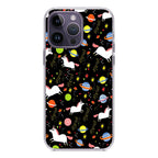 Space Unicorn Pattern iPhone 14 Pro / 14 Pro Max Case