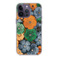 Tea Rose Applique iPhone 14 Pro / 14 Pro Max Case
