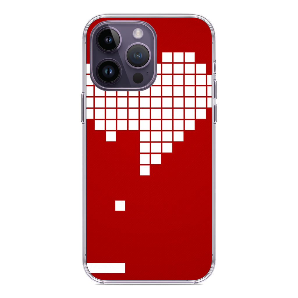 Tetris Heart iPhone 14 Pro / 14 Pro Max Case