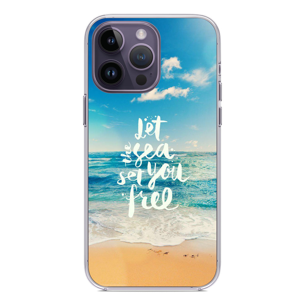 The Sea Set You Free iPhone 14 Pro / 14 Pro Max Case