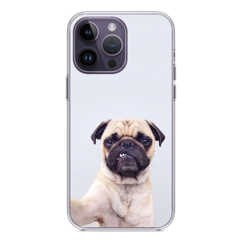 The Selfie Pug iPhone 14 Pro / 14 Pro Max Case