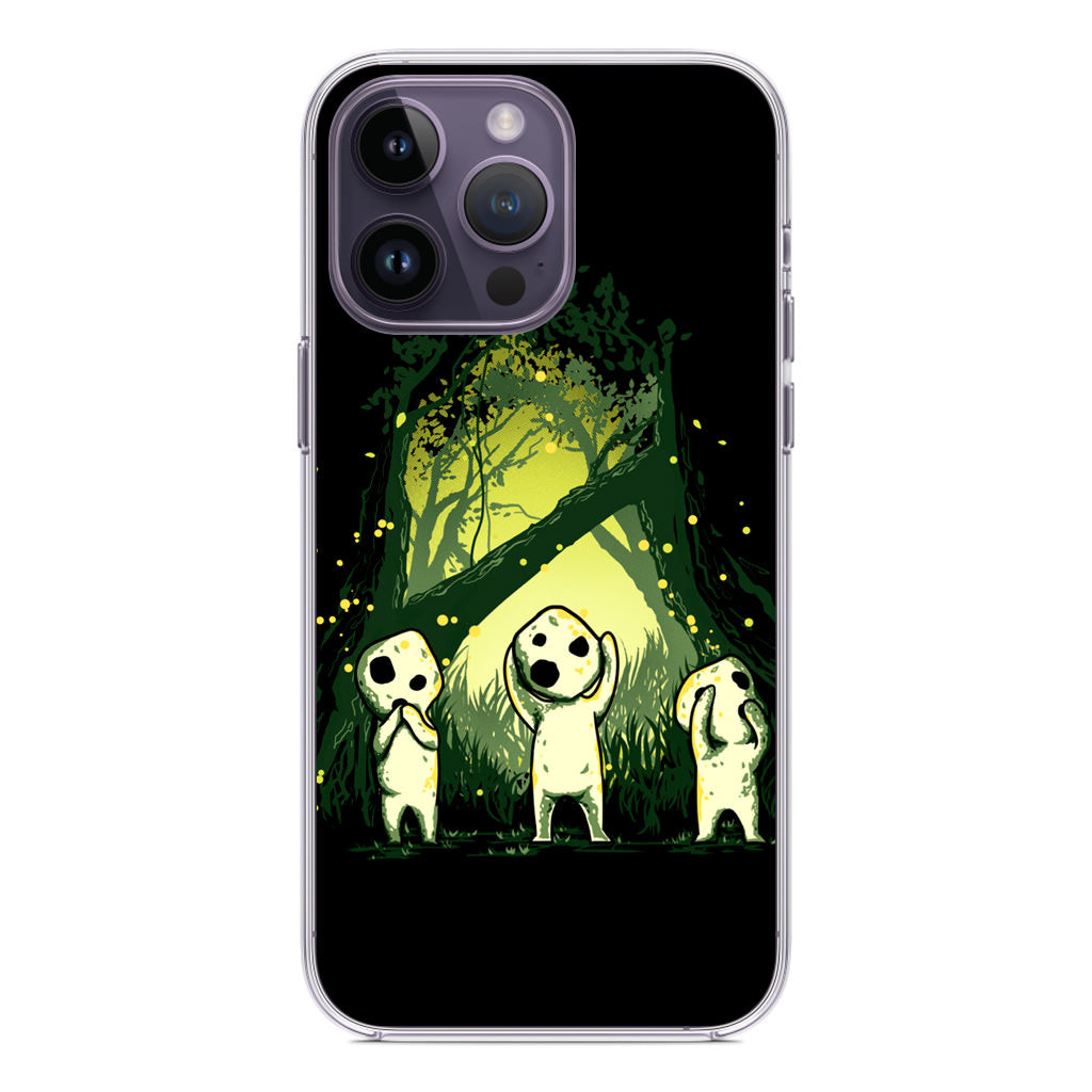 Three Wise Of Kodama iPhone 14 Pro / 14 Pro Max Case