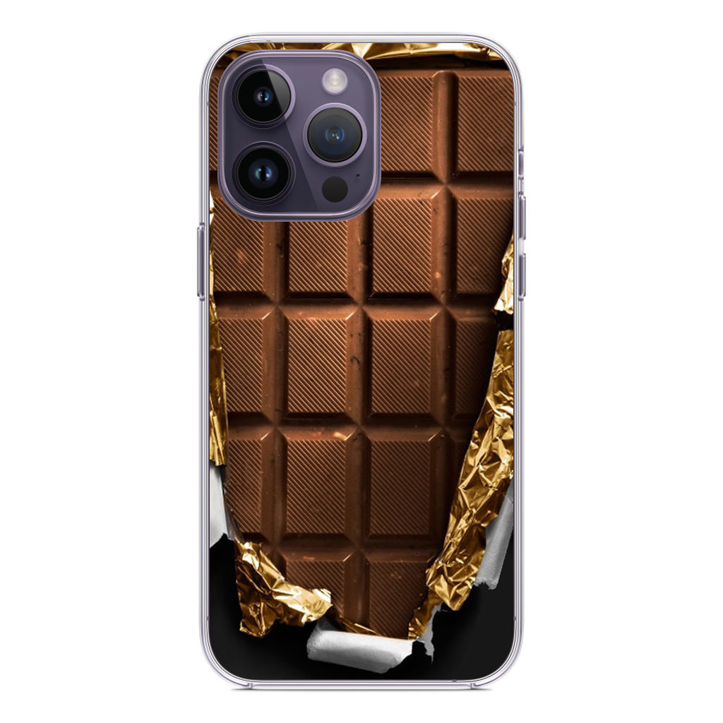 Unwrapped Chocolate Bar iPhone 14 Pro / 14 Pro Max Case