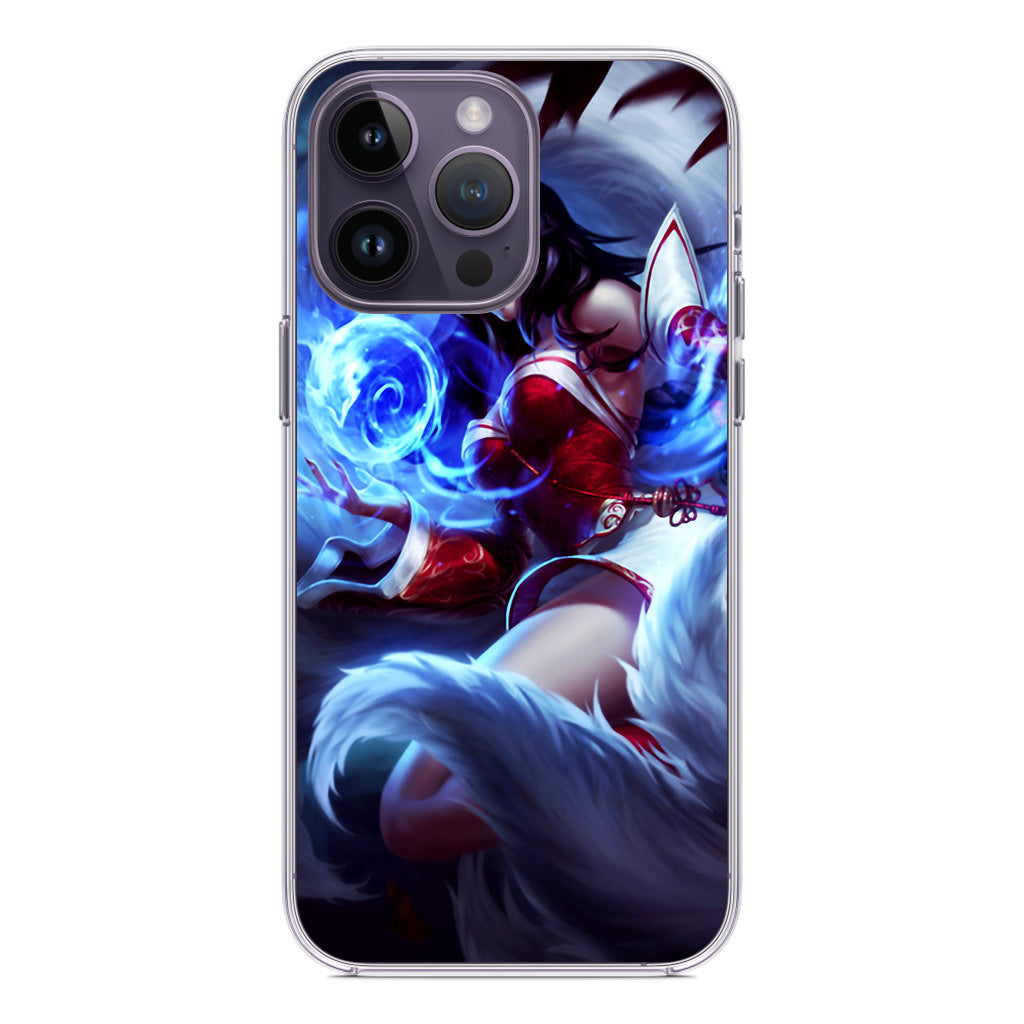 Ahri Demon Fox iPhone 14 Pro / 14 Pro Max Case