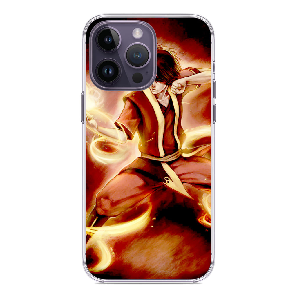 Avatar The Last Airbender Prince Zuko iPhone 14 Pro / 14 Pro Max Case