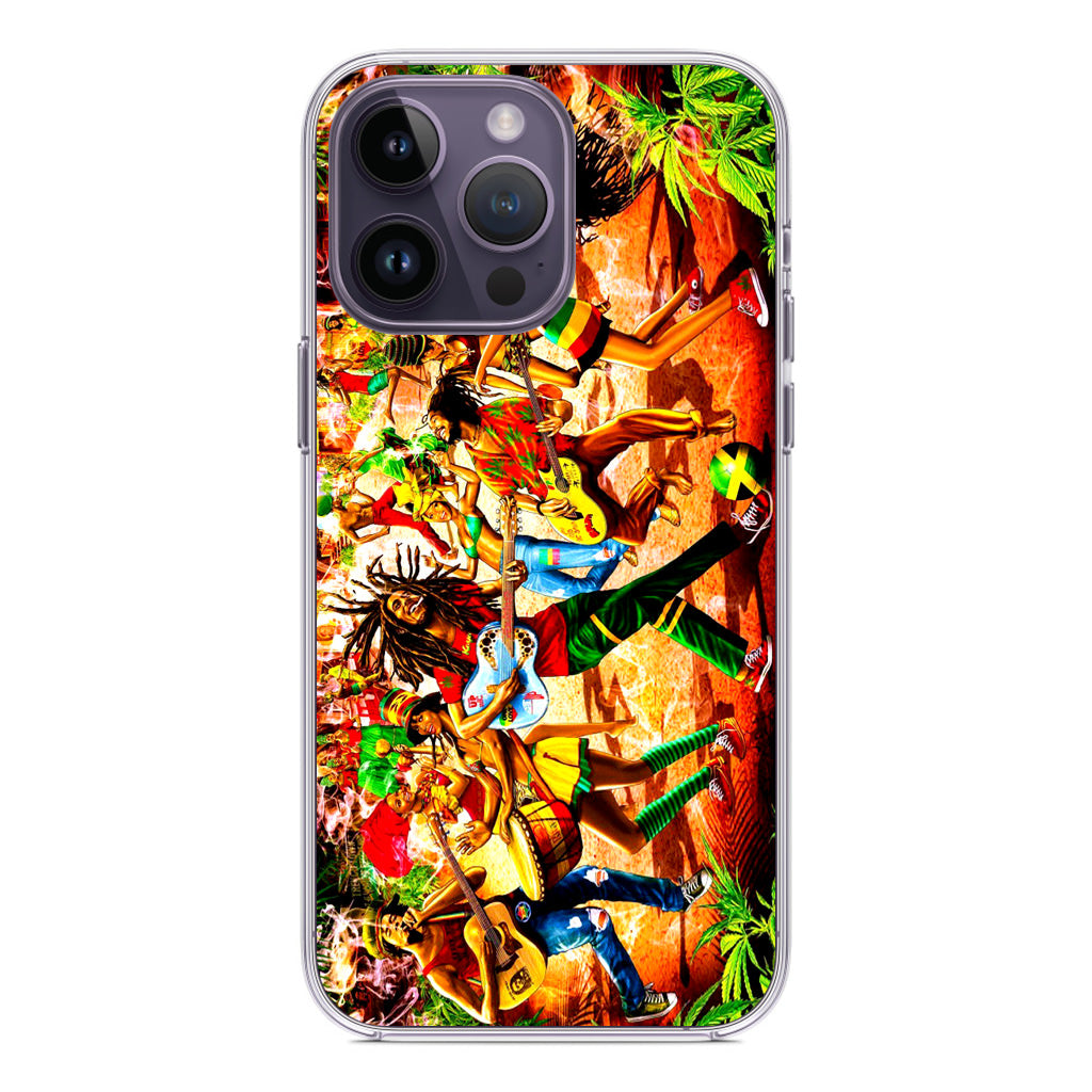 Bob Marley Reggae iPhone 14 Pro / 14 Pro Max Case