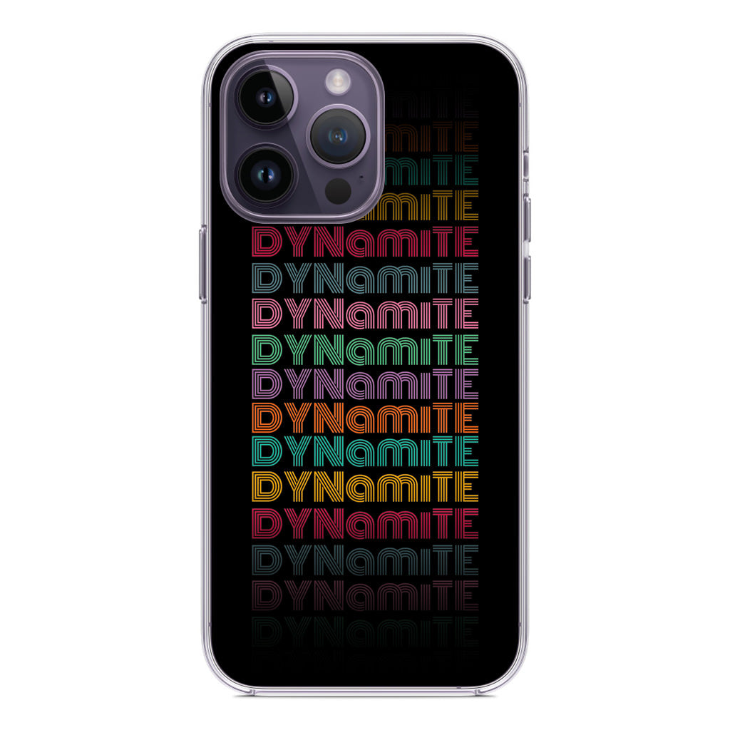 BTS Dynamite iPhone 14 Pro / 14 Pro Max Case