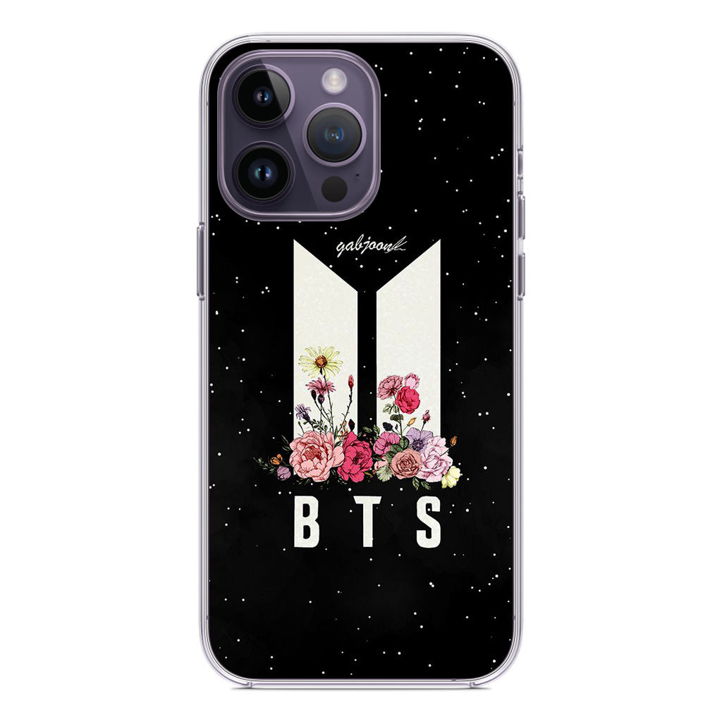 BTS Flower iPhone 14 Pro / 14 Pro Max Case