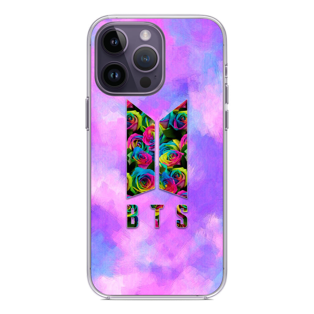 BTS Flower Logo iPhone 14 Pro / 14 Pro Max Case