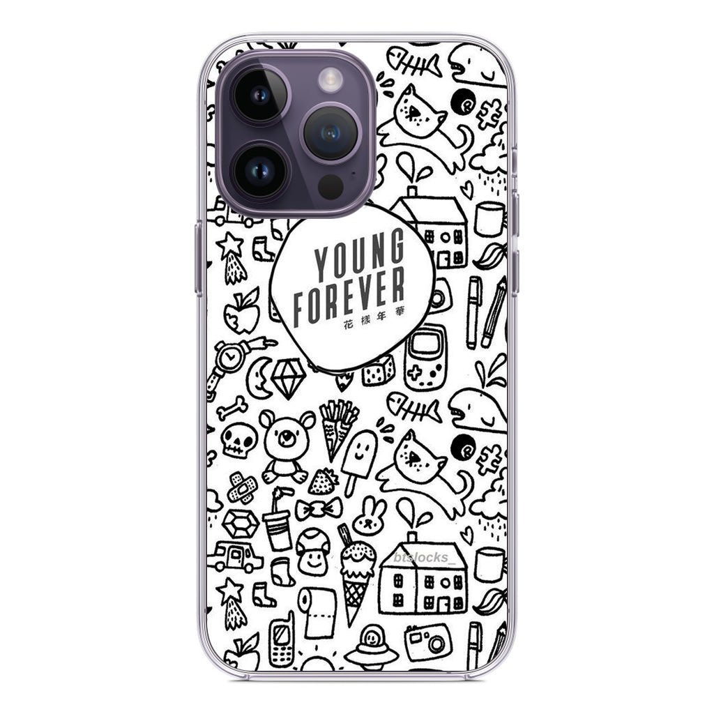 BTS Young Forever iPhone 14 Pro / 14 Pro Max Case