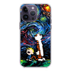 Calvin Art At Starry Night iPhone 14 Pro / 14 Pro Max Case