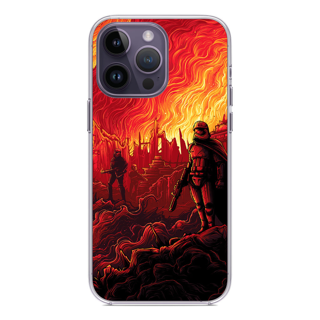 Captain Phasma Art iPhone 14 Pro / 14 Pro Max Case