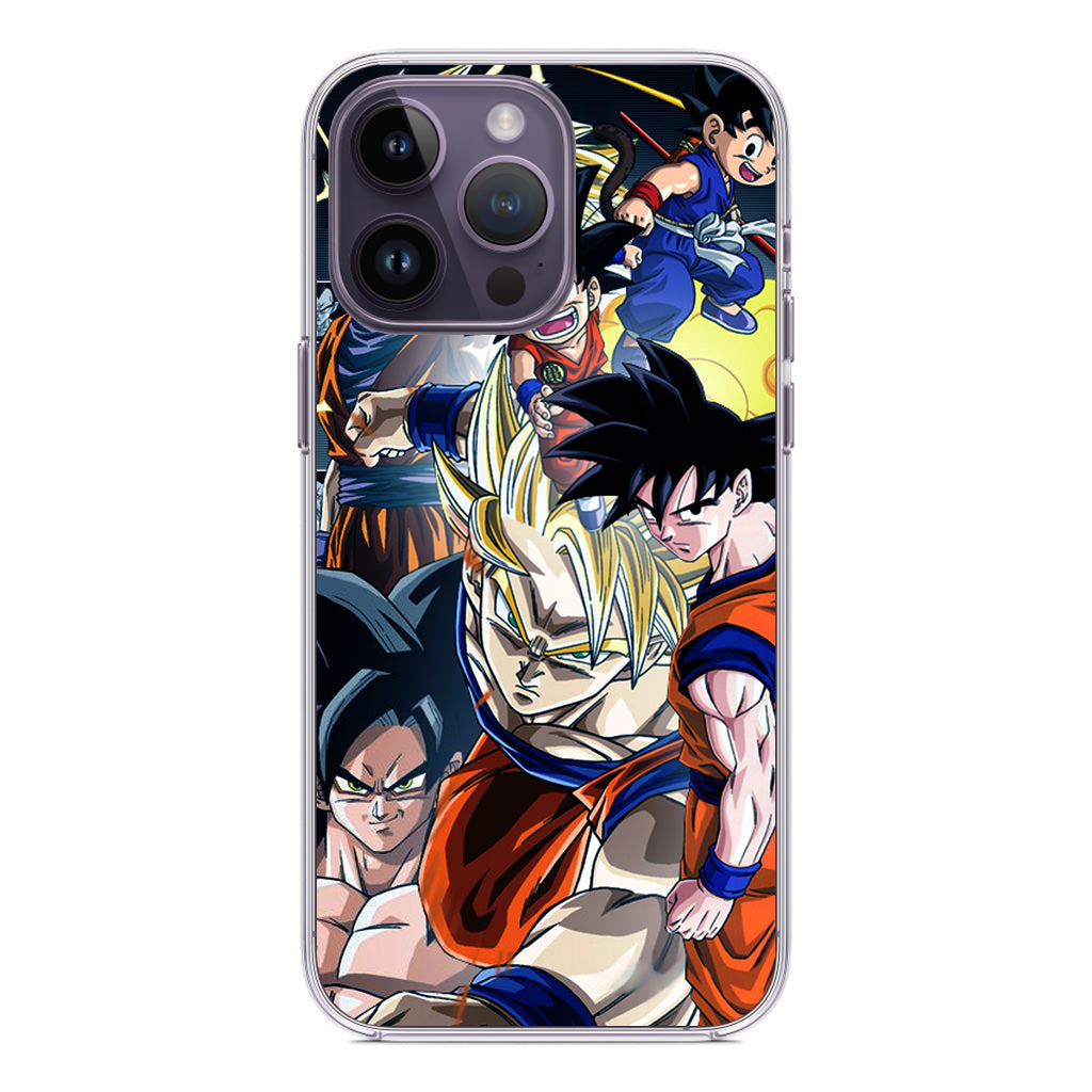 Dragon Ball Z Son Goku iPhone 14 Pro / 14 Pro Max Case