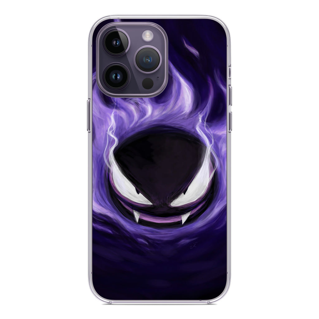 Gastly Ghost iPhone 14 Pro / 14 Pro Max Case