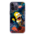 Homer Behind The Black Hole iPhone 14 Pro / 14 Pro Max Case
