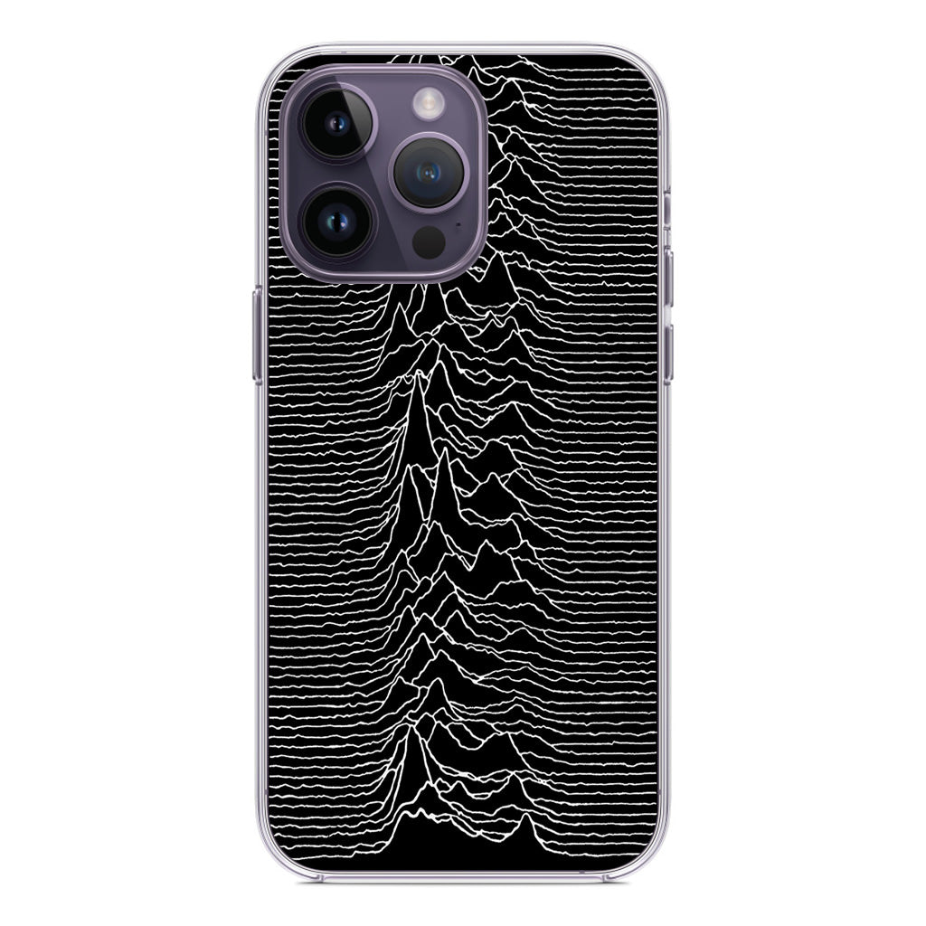 Joy Division Unknown Pleasures iPhone 14 Pro / 14 Pro Max Case