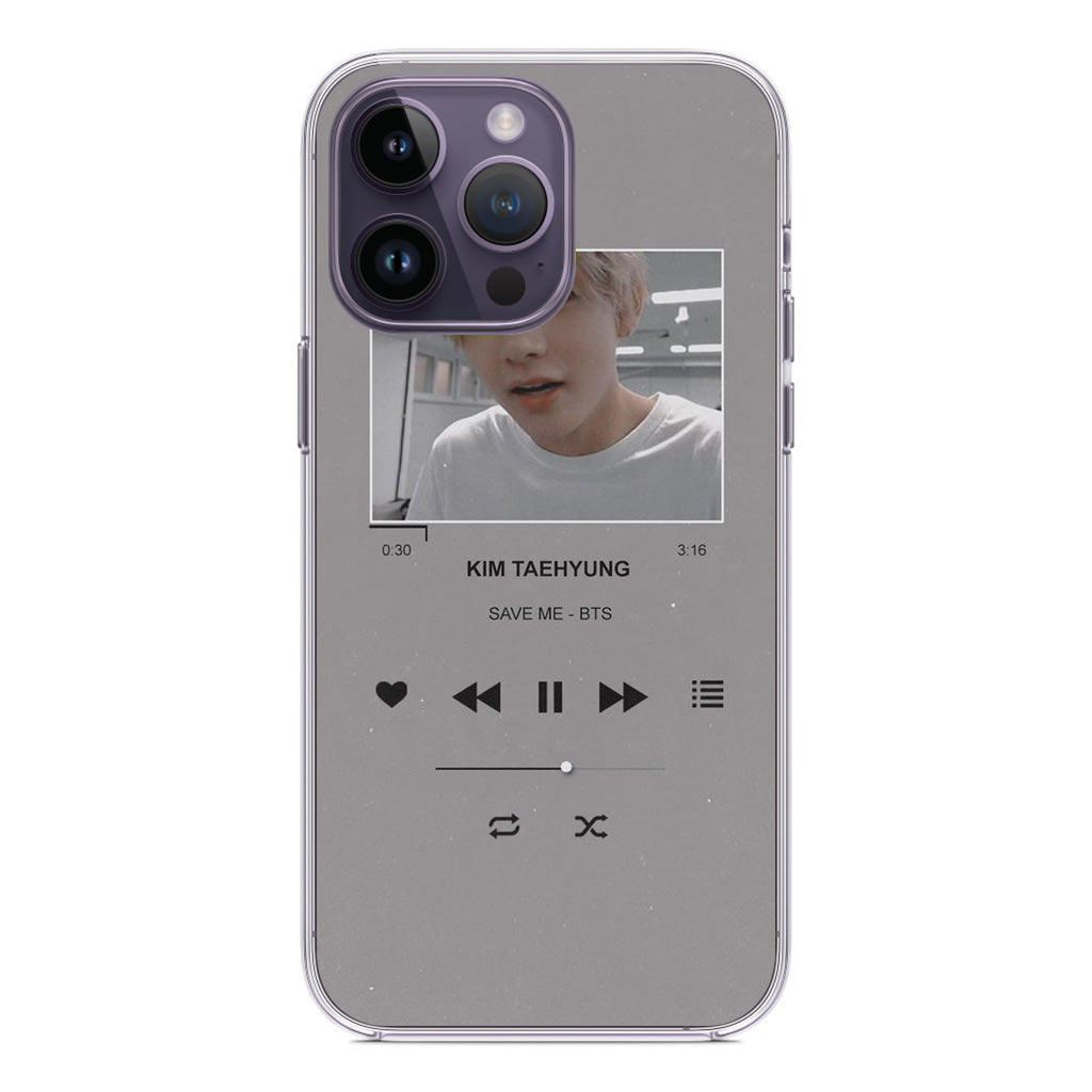 Kim Save Me BTS iPhone 14 Pro / 14 Pro Max Case