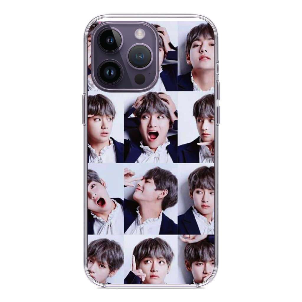 Kim Tae-hyung Collage iPhone 14 Pro / 14 Pro Max Case