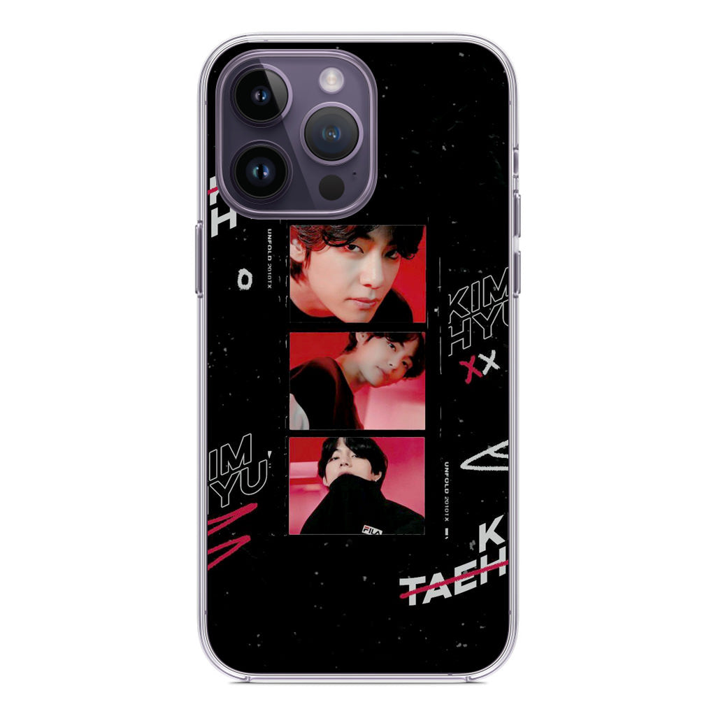 Kim Tae-hyung BTS iPhone 14 Pro / 14 Pro Max Case