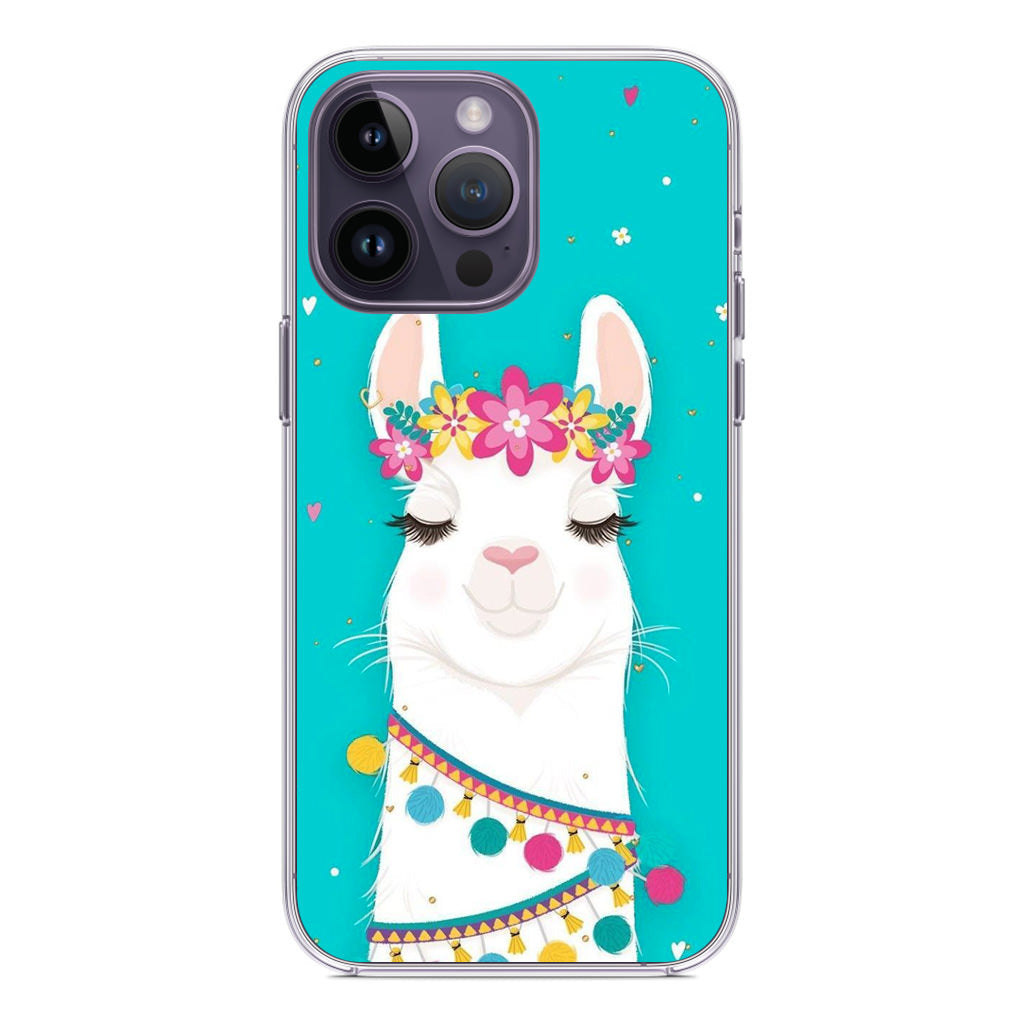 Llama Art iPhone 14 Pro / 14 Pro Max Case