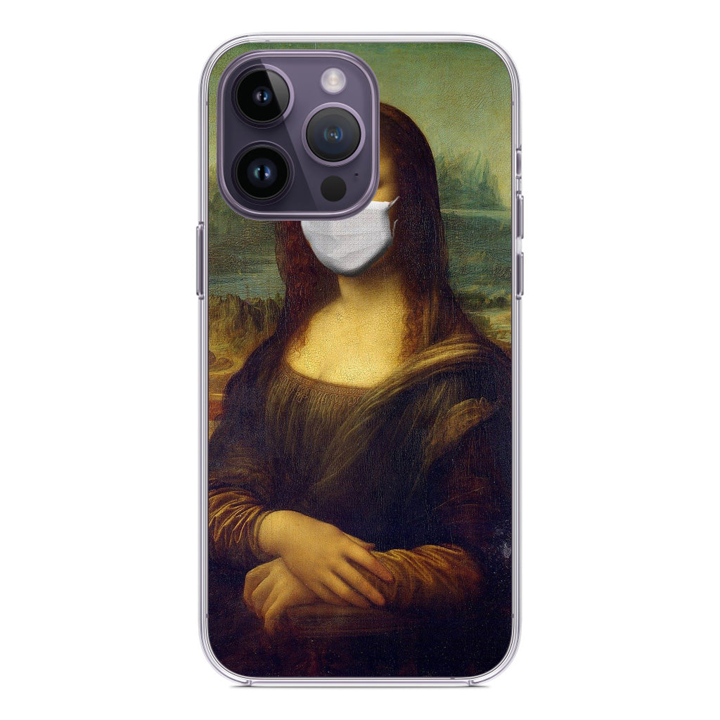 Monalisa In Pandemic iPhone 14 Pro / 14 Pro Max Case