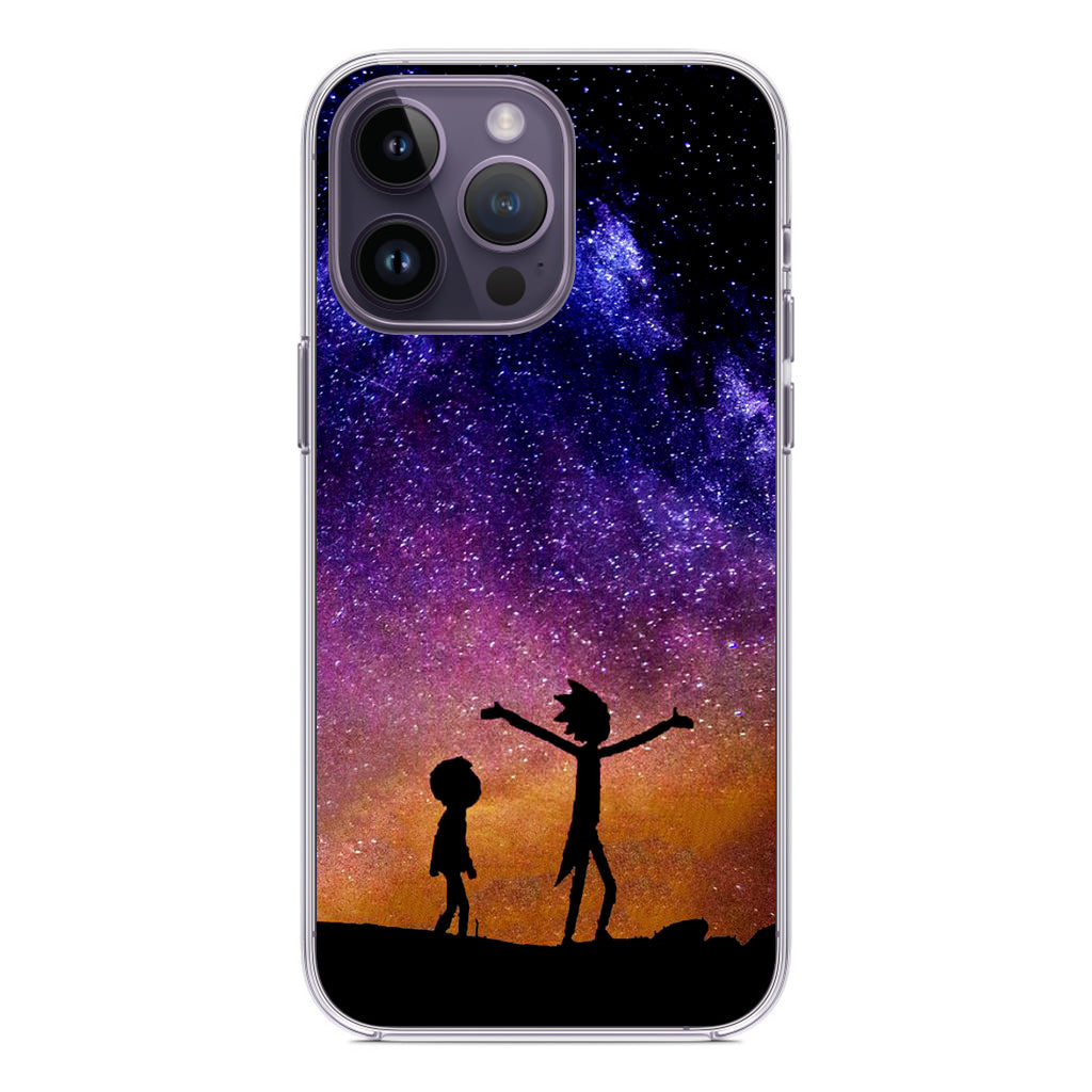 Morty Space Nebula iPhone 14 Pro / 14 Pro Max Case