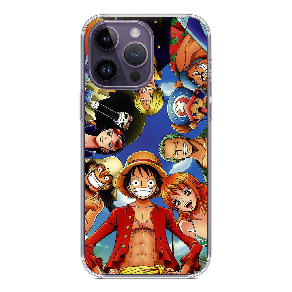 One Piece Luffy Crew iPhone 14 Pro / 14 Pro Max Case
