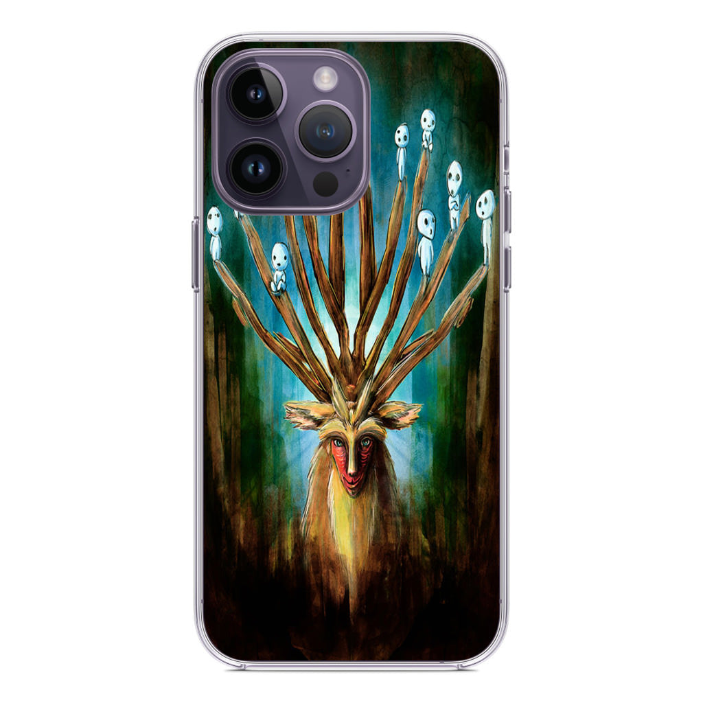 Princess Mononoke Forest Spirit iPhone 14 Pro / 14 Pro Max Case