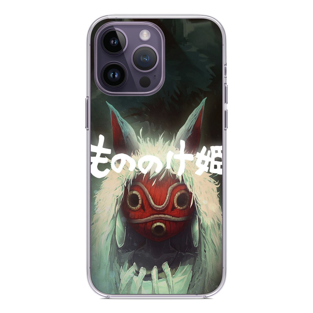 Princess Mononoke Mask iPhone 14 Pro / 14 Pro Max Case