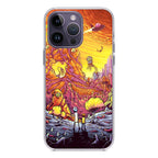 Rick And Morty Alien Planet iPhone 14 Pro / 14 Pro Max Case