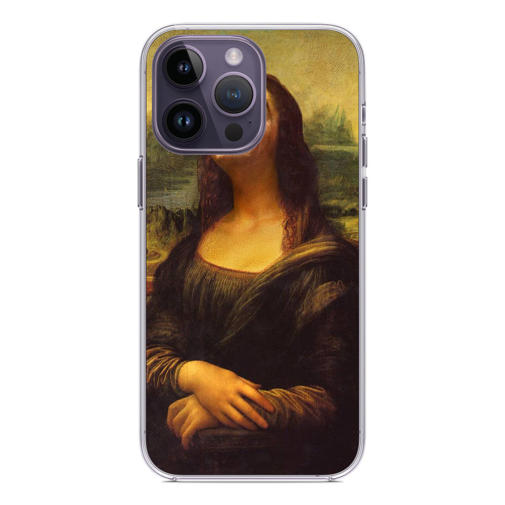 Rowan Atkinson Monalisa Funny iPhone 14 Pro / 14 Pro Max Case