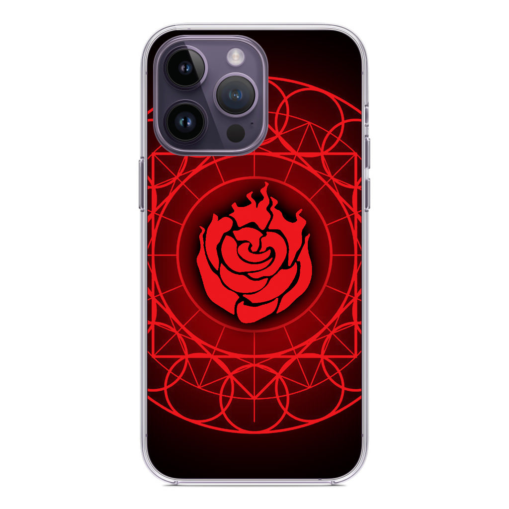 Ruby Rose Symbol RWBY iPhone 14 Pro / 14 Pro Max Case