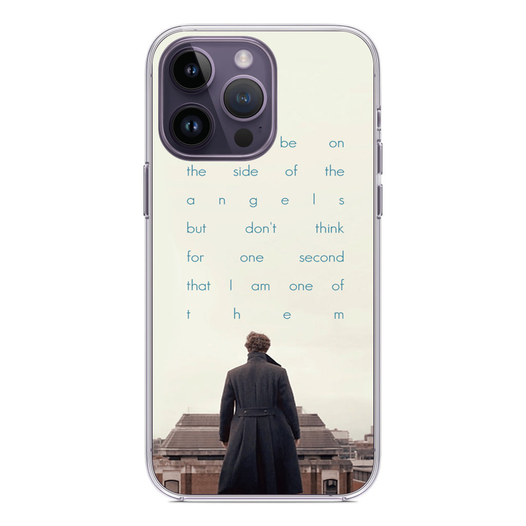 Sherlock Holmes Quote iPhone 14 Pro / 14 Pro Max Case